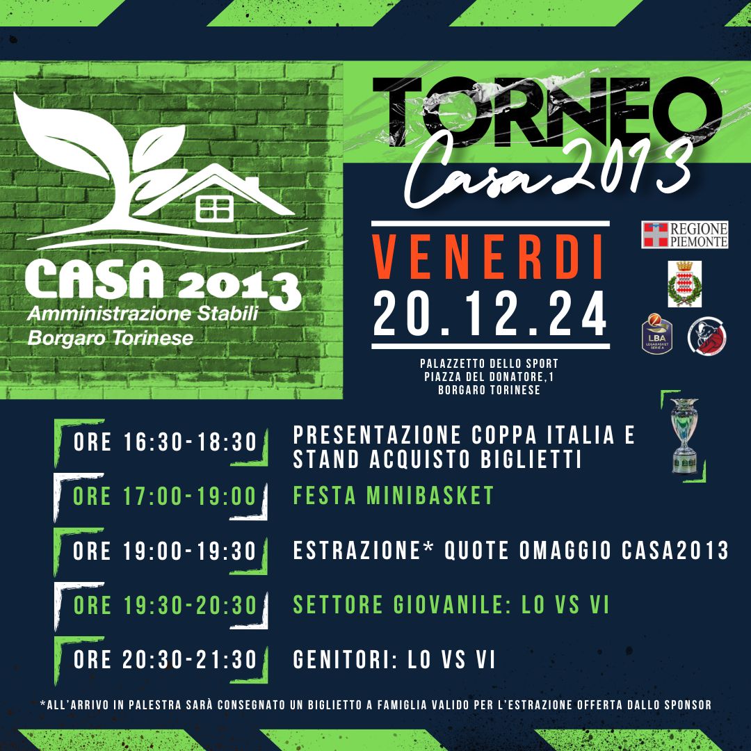 Presentazione torneo casa 2013 